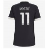 Juventus Filip Kostic #11 Tredjedrakt Kvinner 2023-24 Kortermet